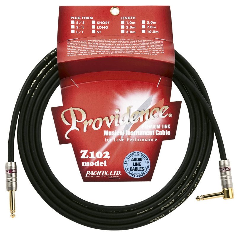 Providence Z102 5m S/L Premium - Para guitarra y bajo PROVIDENCE Cables