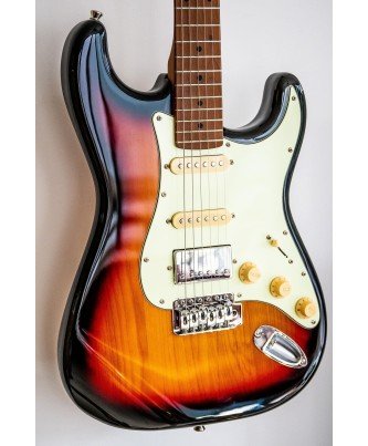 Bacchus Super-Strat BST-2-RSMM ~ 3TS ~ Universe Series Bacchus Strat