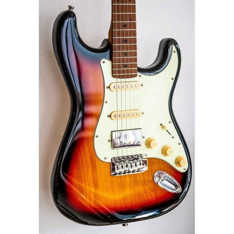 Bacchus Super-Strat BST-2-RSMM ~ 3TS ~ Universe Series Bacchus Strat