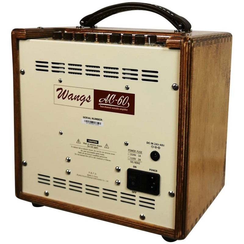 Wangs AC-60 - Electroacústica y Voz (Doble canal) WANGS Amplificadores