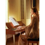 Donner DDP-80 PLUS Piano vertical digital de madera contrapesado de 88 teclas con tapa y 3 pedales DONNER Pianos y teclados
