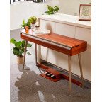 Donner DDP-80 PLUS Piano vertical digital de madera contrapesado de 88 teclas con tapa y 3 pedales DONNER Pianos y teclados