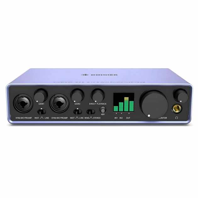 Donner Livejack Lite 2x2, Interfaz de audio USB  Audio