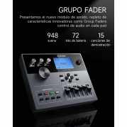 DONNER DED-500 Pro batería electrónica de 5 tambores, 3 platillos con hihat móvil, cabezales de malla y pedal BD DONNER Bater...