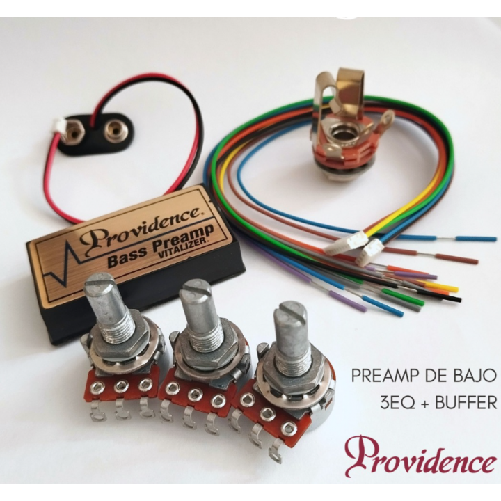 PREAMP PROVIDENCE Vitalizer Bass Preamp-B-1 3band VP-B1-3 PROVIDENCE Otros