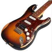 Vintage V6H ICON ~ Relic Tobacco Sunburst Vintage Strat