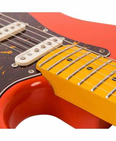 Vintage V6M ReIssued ~ Firenza Red Vintage Strat