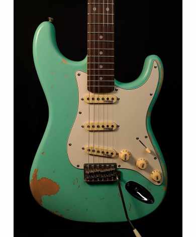 Vintage V6 ICON ~ Relic Ventura Green Vintage Strat