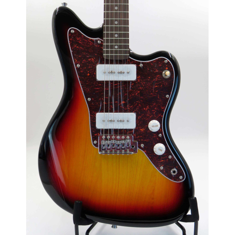 Sqoe JM300-SB ~ Sunburst ~ 22 trastes Sqoe Jazzmaster