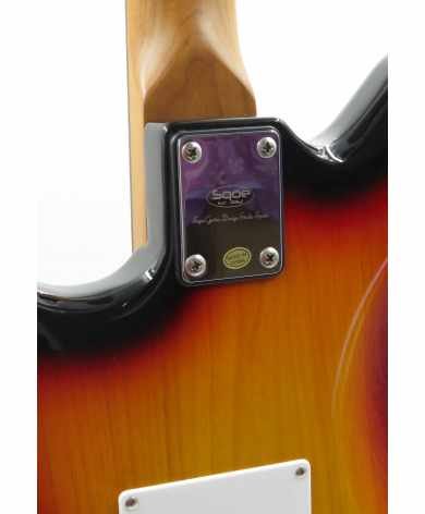 Sqoe JM300-SB ~ Sunburst ~ 22 trastes Sqoe Otros