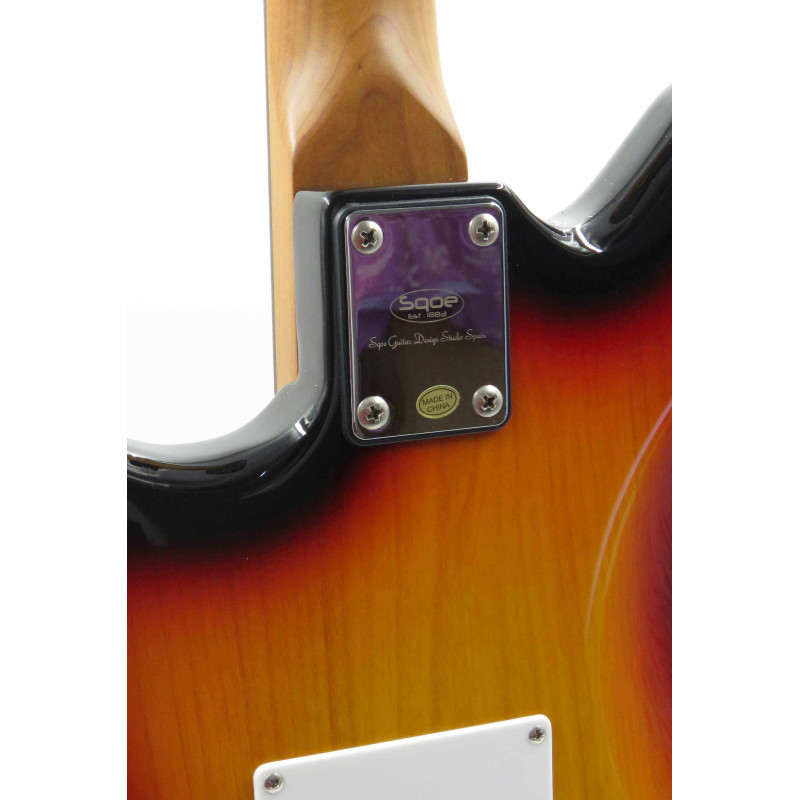 Sqoe JM300-SB ~ Sunburst ~ 22 trastes Sqoe Jazzmaster