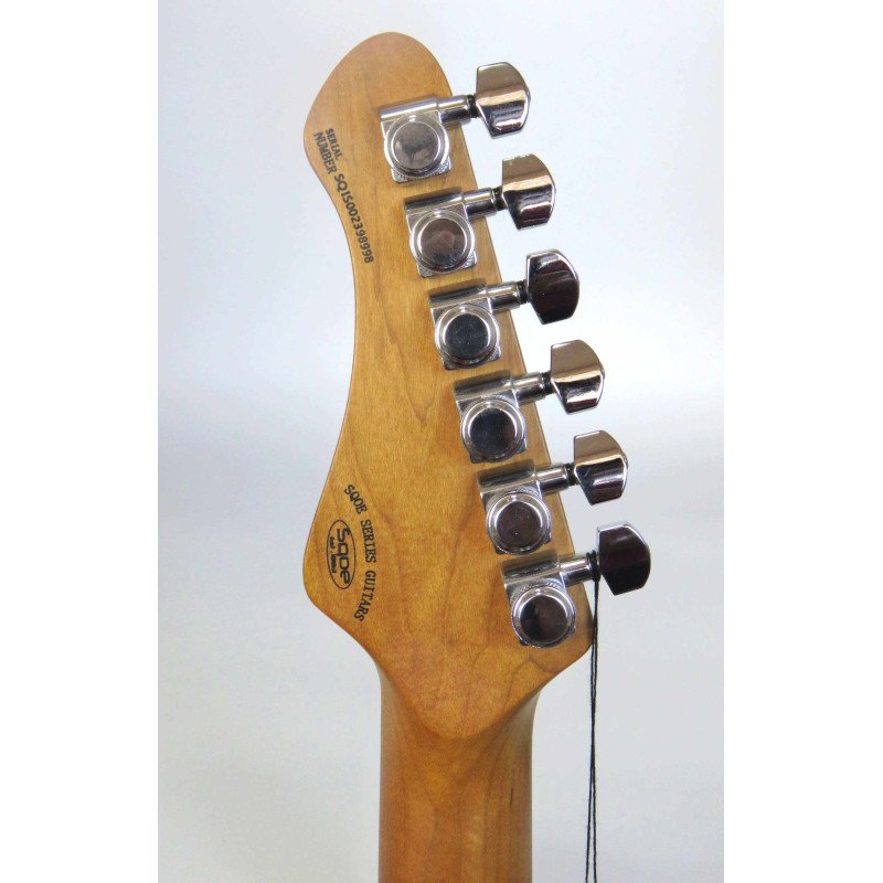 Sqoe SEST960 ~ surfgreen ~ relic ~ 22 trastes Sqoe Strat