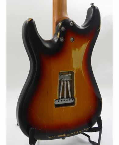 Sqoe SEST960 ~ sunburst ~ relic ~ 22 trastes Sqoe Strat