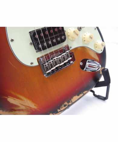 Sqoe SEST960 ~ sunburst ~ relic ~ 22 trastes Sqoe Strat