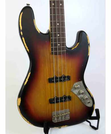 Vintage VJ74 ICON ~ Relic Sunset Sunburst Vintage De 4 Cuerdas