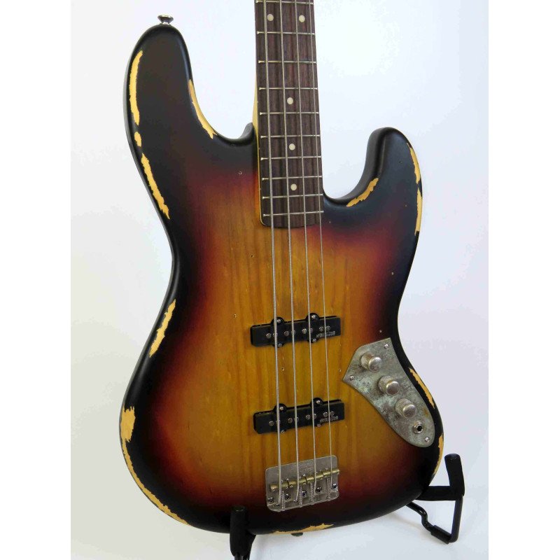 Vintage VJ74 ICON ~ Relic Sunset Sunburst Vintage De 4 Cuerdas