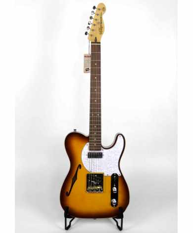 Vintage V72 ReIssued Custom Spec ~ Flame Tobacco Burst Vintage Tele