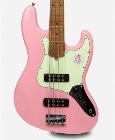 JAZZ BASS BACCHUS HH BJB-2-RSM/M PINK UNIVERSE SERIES Bacchus De 4 Cuerdas