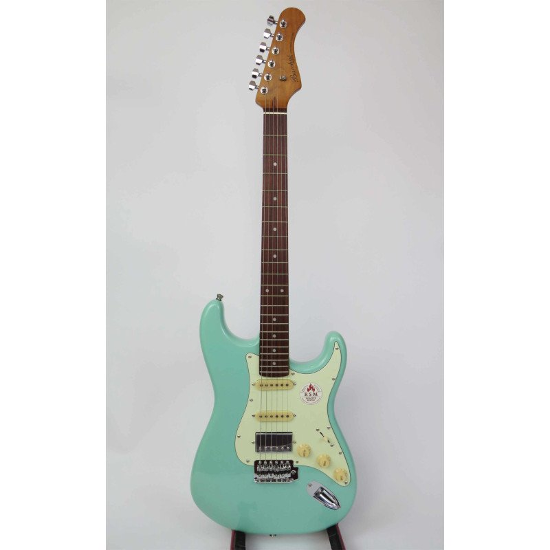 Bacchus Super-Strat BST-2-RSM/R ~ SFG ~ Universe Series Bacchus Strat