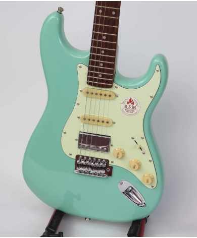 Bacchus Super-Strat BST-2-RSM/R ~ SFG ~ Universe Series Bacchus Strat