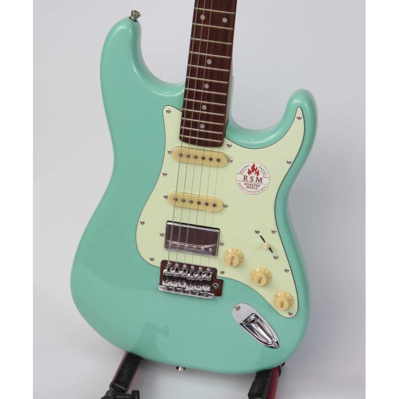 Bacchus Super-Strat BST-2-RSM/R ~ SFG ~ Universe Series Bacchus Strat