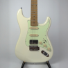 SQOE STRATOCASTER SEST600 WH ROASTED MAPLE Sqoe Strat