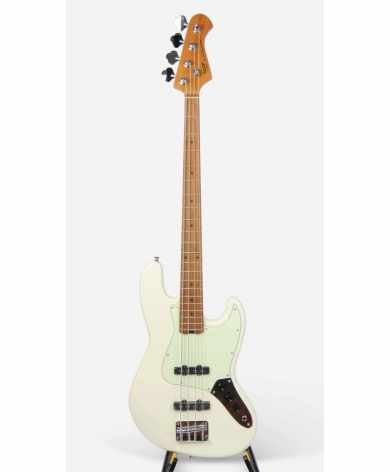 SQOE JAZZ BASS SJB600 WH ROASTED MAPLE Sqoe De 4 Cuerdas