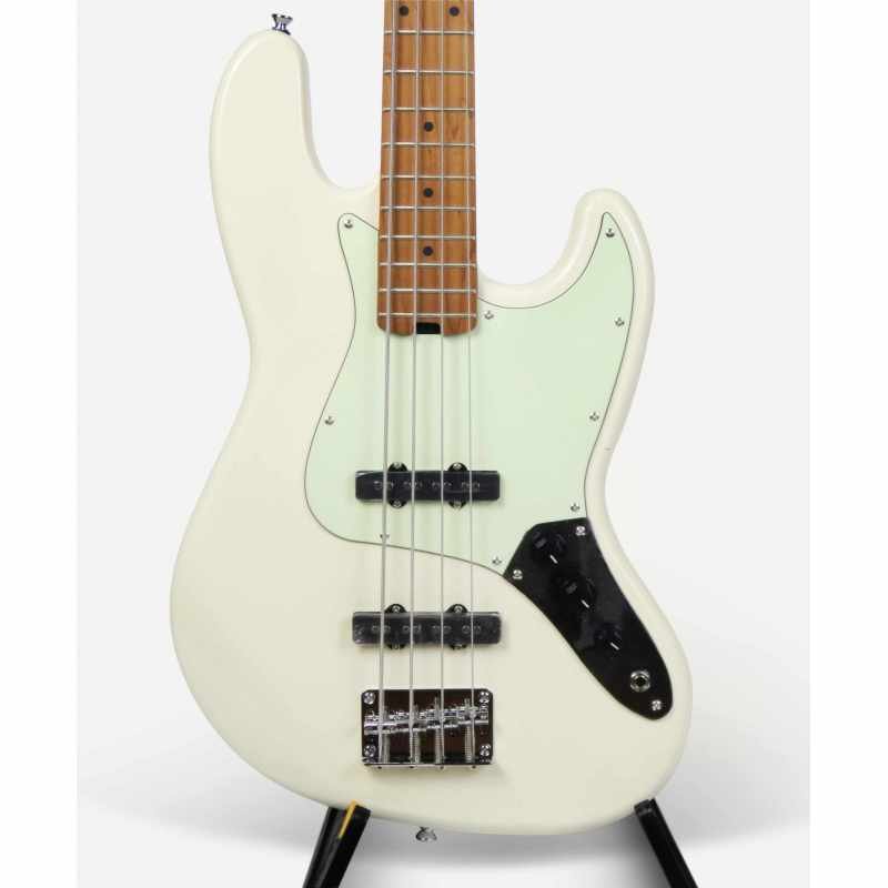 SQOE JAZZ BASS SJB600 WH ROASTED MAPLE Sqoe De 4 Cuerdas
