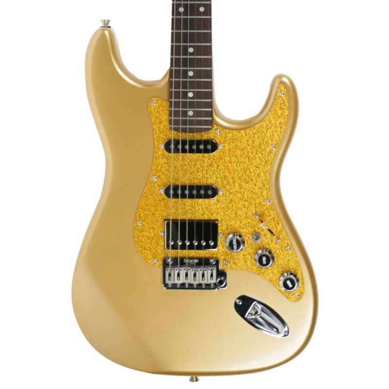 SQOE STRATOCASTER SEST700 GOLDEN Sqoe Strat