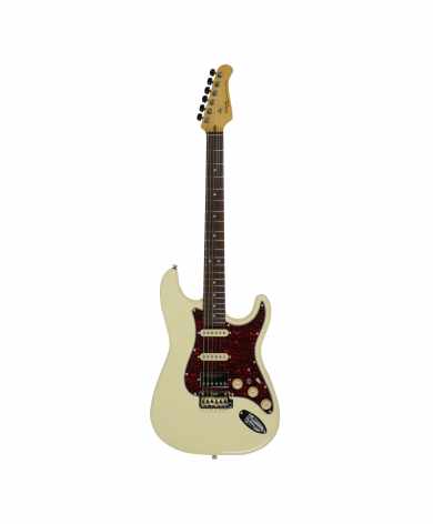 SQOE STRATOCASTER SEST1000 WH CUSTOM SHOP SERIES Sqoe Strat
