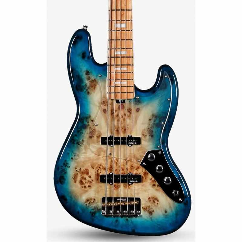 SQOE JAZZ BASS 5 CUERDAS SJB750 BP BLUE Sqoe De 5 cuerdas