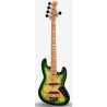 SQOE JAZZ BASS 5 CUERDAS SJB750 BP GREEN Sqoe De 5 cuerdas