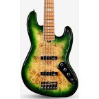 SQOE JAZZ BASS 5 CUERDAS SJB750 BP GREEN Sqoe De 5 cuerdas