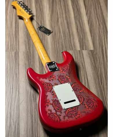 SQOE SEST1100 STRATOCASTER RED CUSTOM SHOP SERIES Sqoe Strat