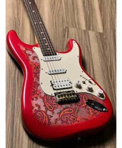 SQOE SEST1100 STRATOCASTER RED CUSTOM SHOP SERIES Sqoe Strat
