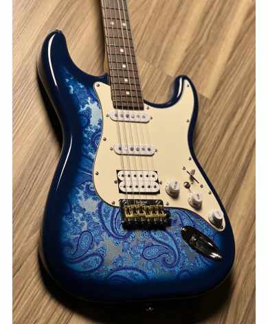 SQOE SEST1100 STRATOCASTER BLUE CUSTOM SHOP SERIES Sqoe Strat