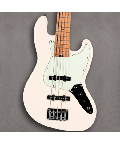 SQOE JAZZ BASS 5 CUERDAS SJB650 WH Sqoe De 5 cuerdas