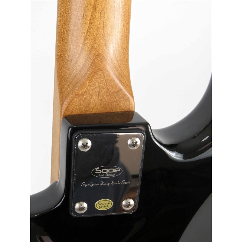 SQOE STRATOCASTER SEST600 SB ROASTED MAPLE