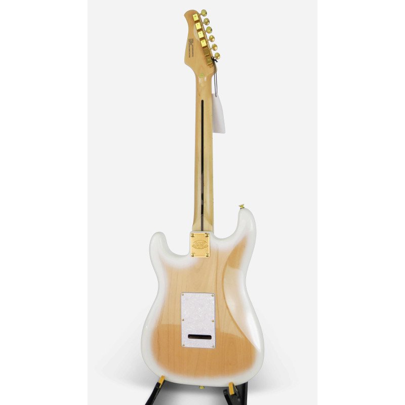 SQOE STRATOCASTER SEST900 alnico 5 HSS Flame maple