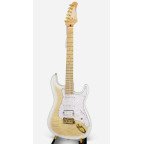 SQOE STRATOCASTER SEST900 alnico 5 HSS Flame maple