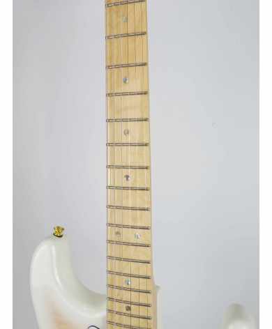 SQOE STRATOCASTER SEST900 alnico 5 HSS Flame maple