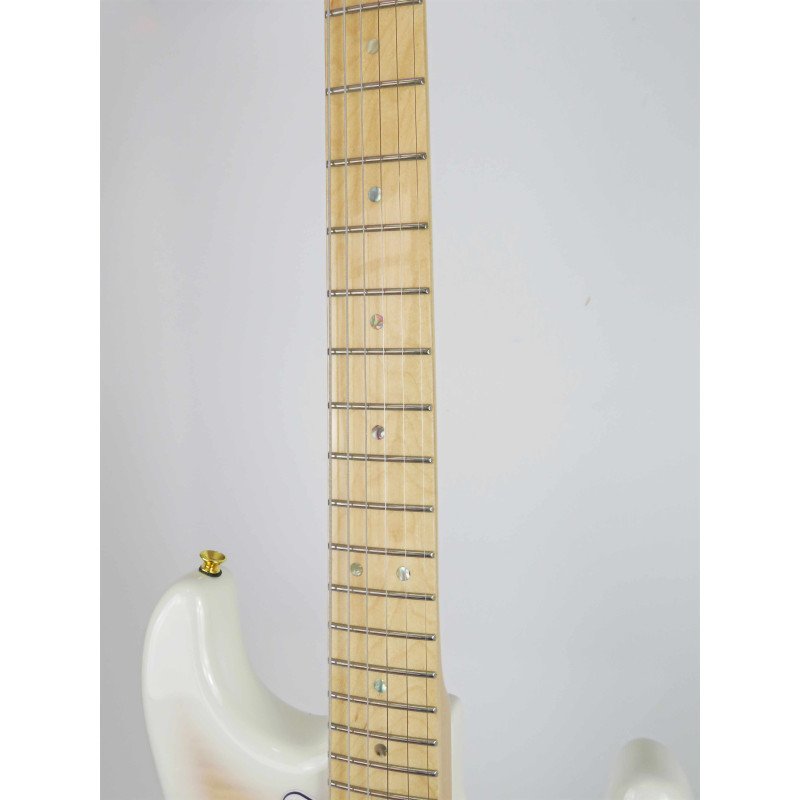 SQOE STRATOCASTER SEST900 alnico 5 HSS Flame maple