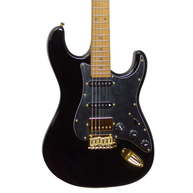 TAGIMA STRATOCASTER T-640 ROASTED BK MAPLE CLASSIC SERIES