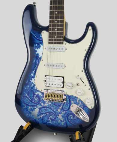 SQOE SEST1100 STRATOCASTER BLUE CUSTOM SHOP SERIES