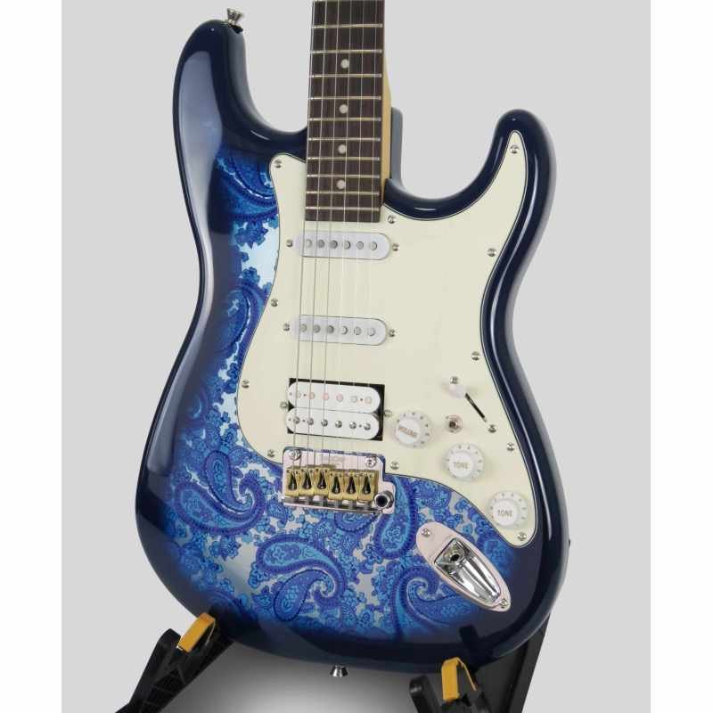 SQOE SEST1100 STRATOCASTER BLUE CUSTOM SHOP SERIES