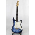 SQOE SEST1100 STRATOCASTER BLUE CUSTOM SHOP SERIES