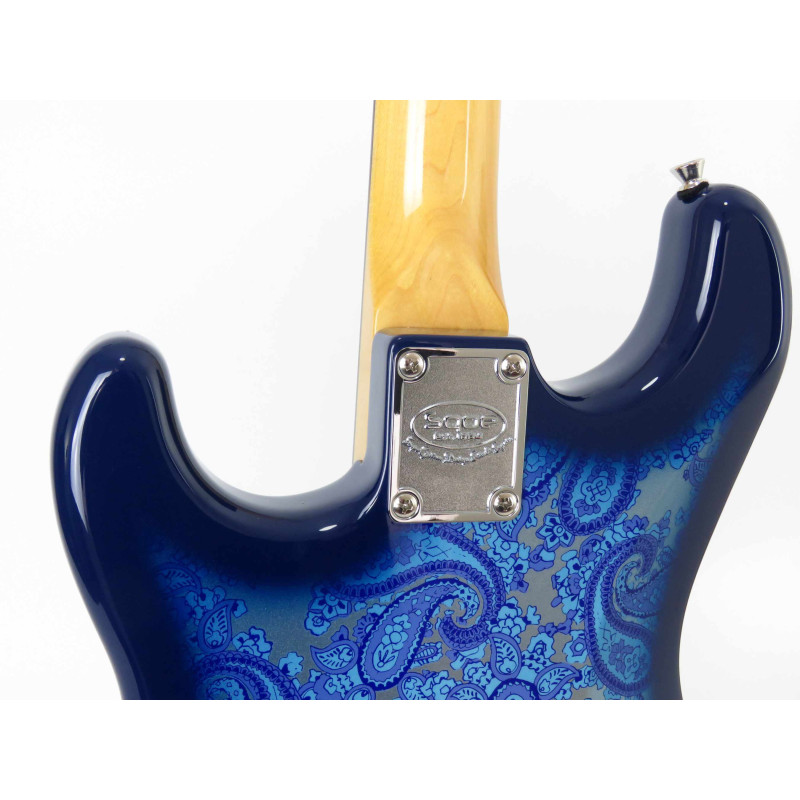 SQOE SEST1100 STRATOCASTER BLUE CUSTOM SHOP SERIES