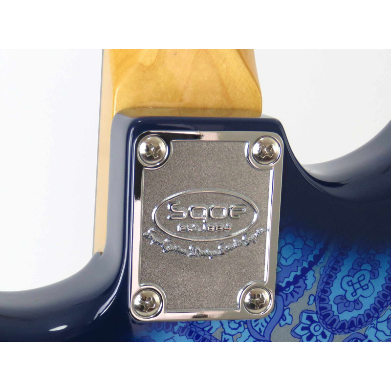 SQOE SEST1100 STRATOCASTER BLUE CUSTOM SHOP SERIES