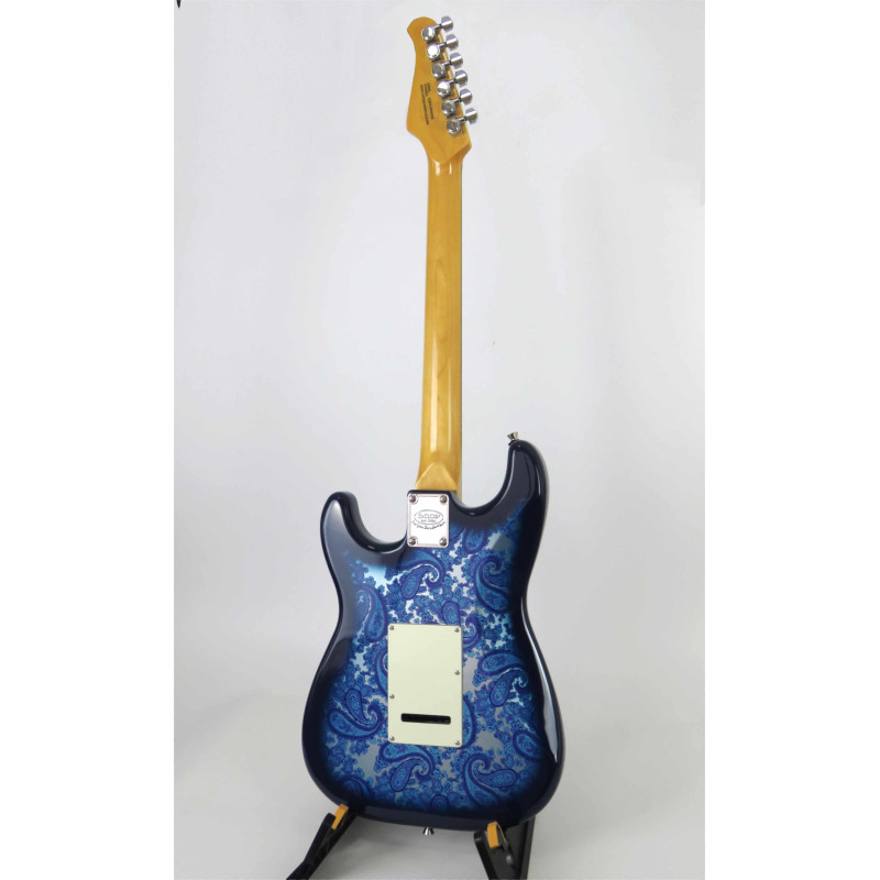 SQOE SEST1100 STRATOCASTER BLUE CUSTOM SHOP SERIES