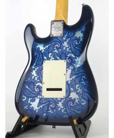 SQOE SEST1100 STRATOCASTER BLUE CUSTOM SHOP SERIES